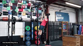 False Grip Strict Ring Pull Up | TTT Exercise Index