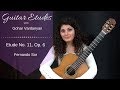Etude No. 11, Op. 6 by Fernando Sor | Guitar Etudes with Gohar Vardanyan
