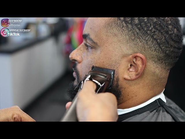 HAIRCUT TUTORIAL: REPAIRING HAIRLINE THIN SPOTS | STRAIGHT DROP FADE