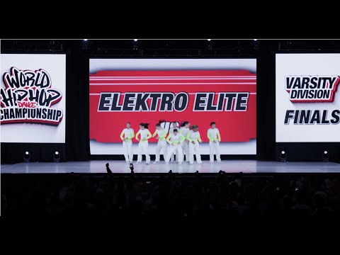Elektro Elite - USA  | Varsity Division Finalist | 2023 World Hip Hop Dance Championship