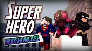 Minecraft: MARVEL SUPERHERO MOD (Avengers, Guardians of the Galaxy Update, and More!) Mod Showcase