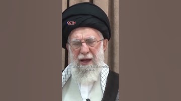 Khamenei Warns U.S.: “Military Intervention Will Bring Irreparable Damage”  #iranisraelwar  #news