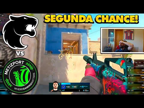 REMATCH VALENDO A CLASSIFICAÇÃO! FURIA vs METIZPORT - QUALIFY BLAST