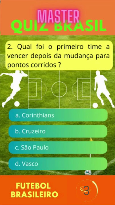 Quiz Futebol brasileiro, Desafio 2: Teste Seu Conhecimento.  #desafiocultural #futebol #copadomundo 