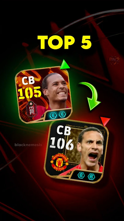 TOP 5 CB(BUILD UP) IN EFOOTBALL 2026‼️#efootballmobile