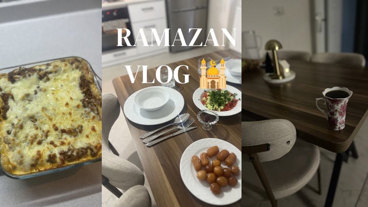 İftara Nefis Bir Lazanya Yapıyoruz | Ramazan’da Günümüz Nasıl Geçiyor | Verimli ve Mütevazi Ramazan 