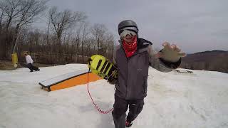 Jay Peak Boxzilla Snowskate Battle