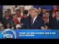 Trump diz que acordo com Irã está próximo e prevê reabertura de Ormuz | Jornal da Band