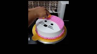 Hello Kitty Theme Cake 🎂 #short #viralvideos #cakedecorating #hellokitty #cake#ideas i