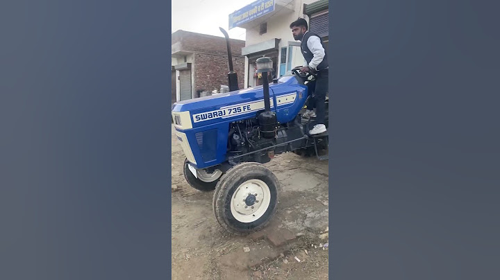 Swaraj 735 FE Tractor  New Model 2025  !!!! #reels #rawatbhata #farming