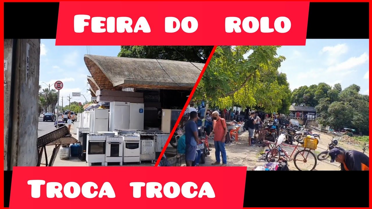 Feira do rolo e troca troca. Surpreendido com os produtos a venda!. Teresina Piauí