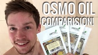 How to Apply Osmo Oil PolyX & Comparison of Osmo 3044 Raw 3062 Matt 3032 Satin 3011 Glossy