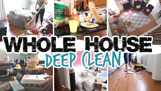 ALL DAY WHOLE HOUSE CLEAN || DEEP CLEANING MOTIVATION || DEEP CLEAN MAY 2020