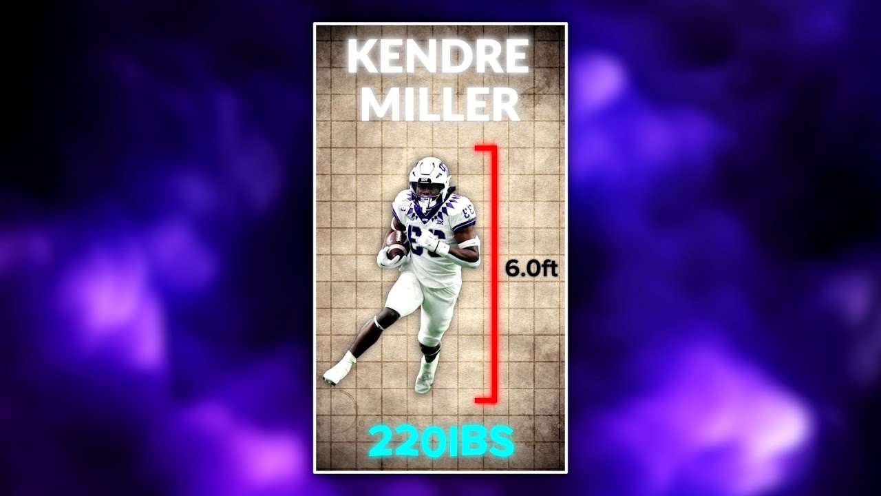NFL Player Kendre Miller  🏈  (Edit)