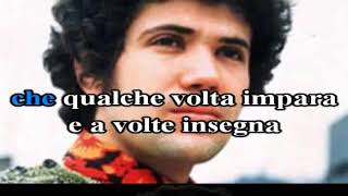 Lucio Battisti - Una donna per amico (karaoke - fair use)