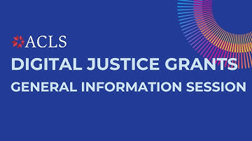 2025 Digital Justice Grants Information Session