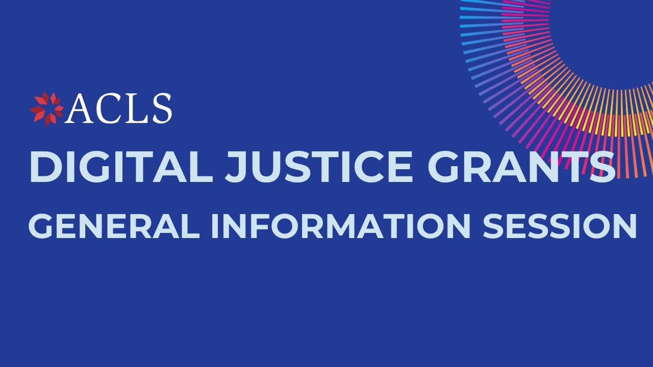 2025 Digital Justice Grants Information Session - YouTube