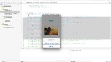 UIActionSheet and UIImagePickerController Tutorial