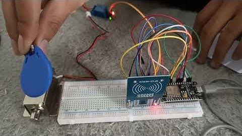 ESP8266 Blynk RFID Door Lock Access Control System