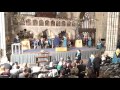 OU degree ceremony, Exeter Cathedral, Friday 28 April, 11:00