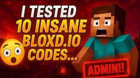 🎮 I Tried 10 Bloxd.io Codes… 😱 The Results SHOCKED Me!