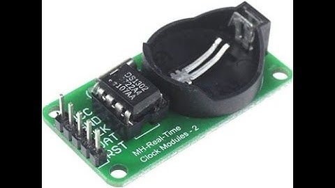 RTC MODÜLÜ İLE GERÇEK ZAMANLI SAAT