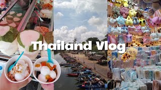Thai vlog ep.3🧜‍♀ Hatyai day two, Samila Beach, floating market Hatyai, Cute Sanrio booth! by by awan 37 views 10 months ago 7 minutes, 58 seconds