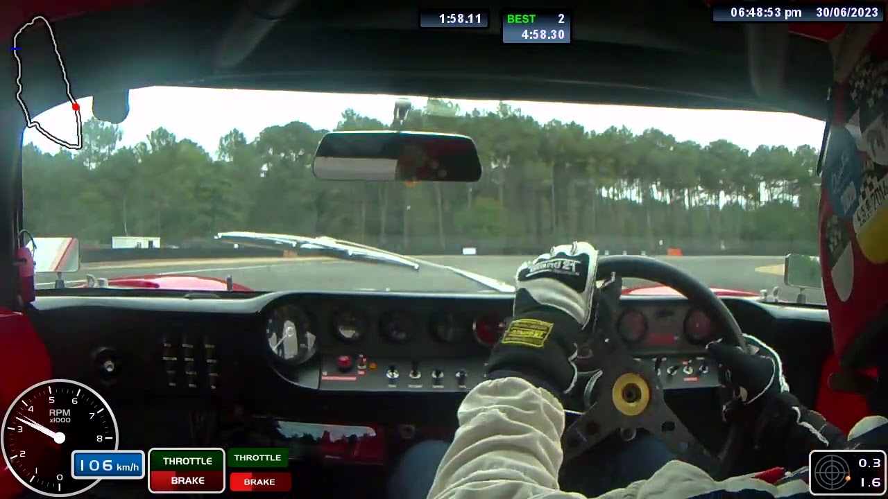 Le Mans Classic 2023 - Ford GT40 Hotlap