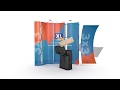 How to assemble a 3x3 pop up exhibition stand  xl displays