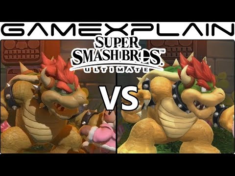 Super Smash Bros. Ultimate Graphics Comparison (Switch vs Wii U!)