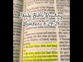 Daily Bible Reading- The Holy Bible(KJV)- Morning Devotion &amp; Worship #bible #worship #shortsfeed