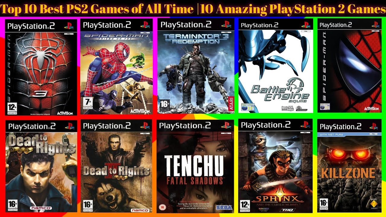 Top 10 Best PS2 Games of All Time |10 Amazing PlayStation 2 Games - YouTube