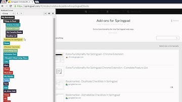 Organize Your Springpad Notebooks into Groups
