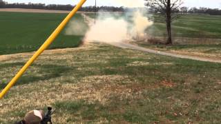 Thermite vs washing machine.  7lbs.