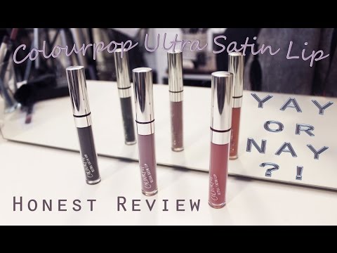 Video: ColourPop Cozy Ultra Satin Lip Review