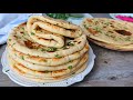 Pan naan indio. PAN hecho en la sartén (SIN HORNO).