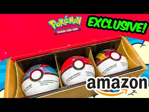 Amazon EXCLUSIVE Pokemon Poke Ball Tin Bundle! *MUST BUY*