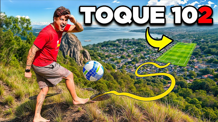 Quantos TOQUES até chegar no GOL? 😱