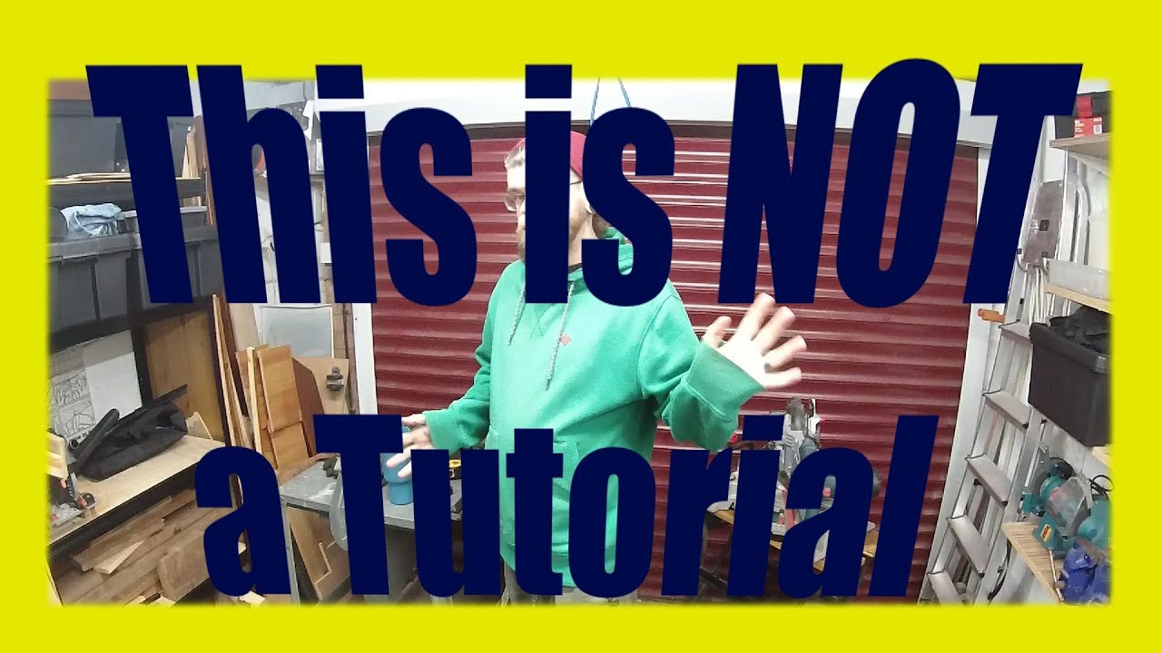 This is NOT a Tutorial - Table Saw Mods Part 1