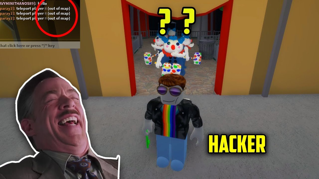 Piggy Vs Hacker Meme Compilation Youtube - roblox piggy funny moments tapparay