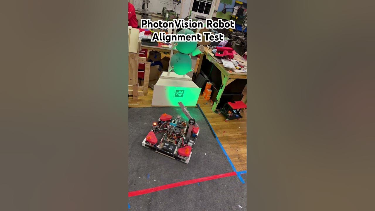 PhotonVision Robot Alignment Testing | FRC2079 ALARM Robotics #frc # ...
