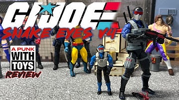 GI Joe Classified Snake Eyes V4 Review 
