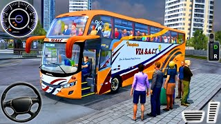 Real City & Offroad Coach Bus Driving 3D - Passanger Trasport Bus Simulator : Android Gameplay  screenshot 4