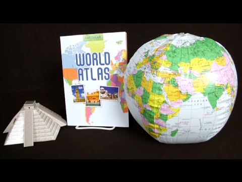 Earth Lab World Atlas from Silver Dolphin Books - YouTube