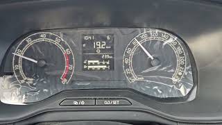 Skoda Kushaq Active Onyx Plus 1.0 Manual getting 19.5 kmpl on first ride of highway 200 + km drives.