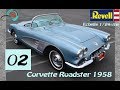 Corvette Roadster 1958 Revell 1/25ème PArt 02
