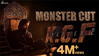 Monster Cut KGF Chapter 2 | Yash | Prashanth Neel | Vijay Kiragandur | Sanjay Dutt | Hombale Films Resimi