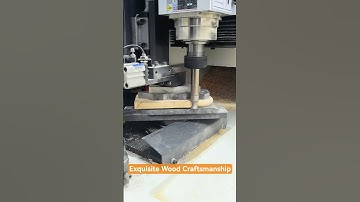 The delicate process of fine wood craftsmanship? #woodworking #wood #cncmill