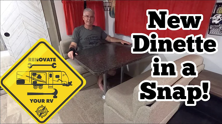 Installing a New RV Dinette with @RecProUSA Furniture | RV Dinette Replacement