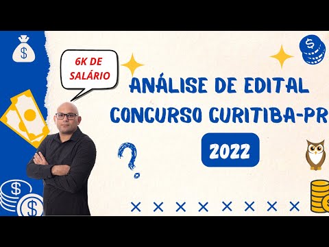 Edital concurso Prefeitura de Curitiba 2022